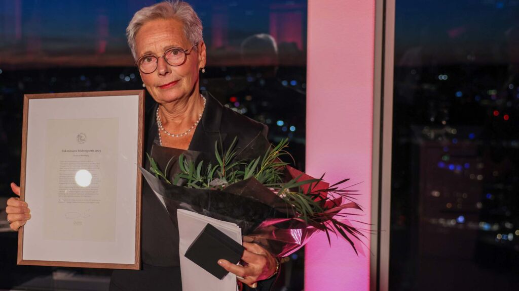 Dorotea Bromberg tilldelas Bokmässans Bildningspris 2025