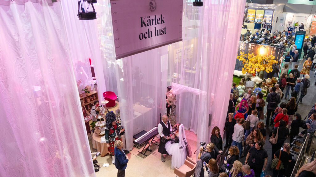 Romance och Feelgood – nytt område på Bokmässan 2026