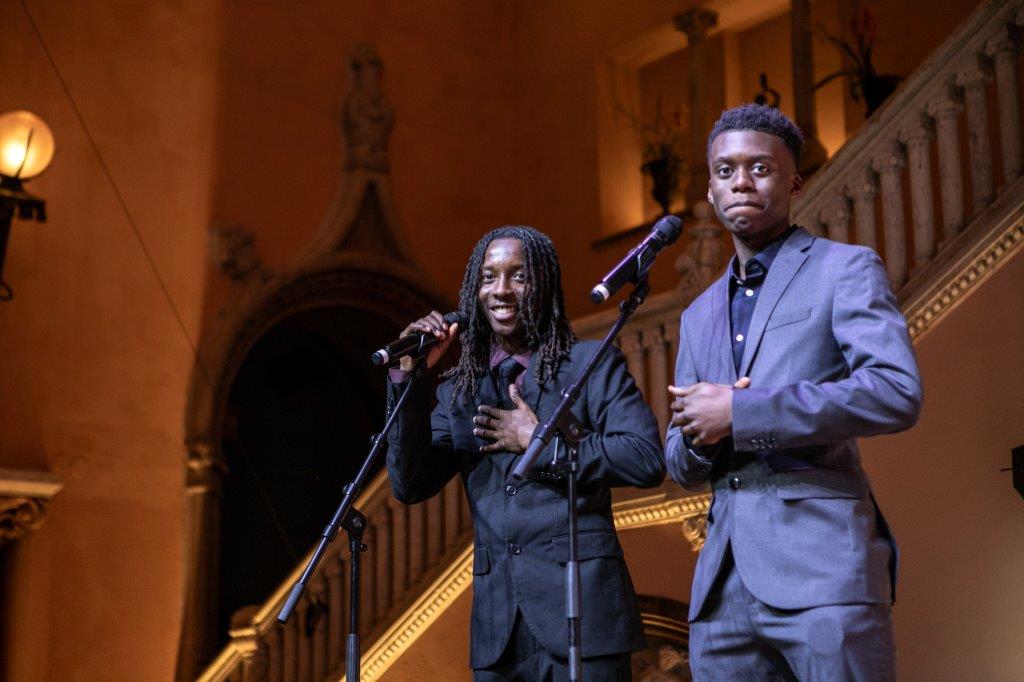 Marx Mukaru och Nasir Sarr